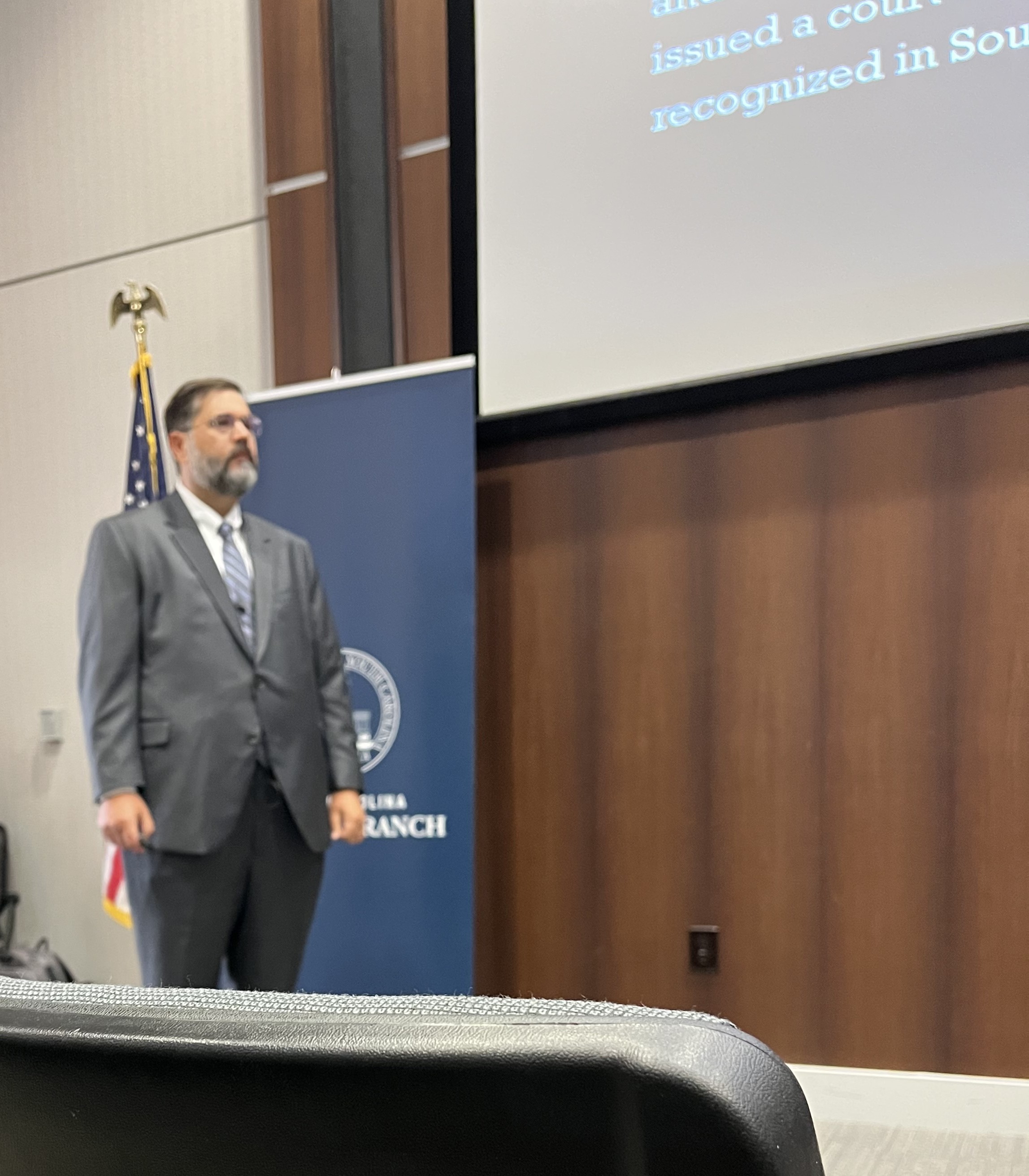 James Snell Presents on Domestic Violence Law to Magistrate Judges